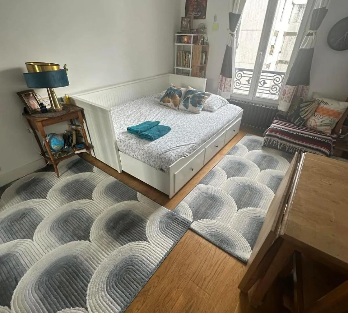 Grand Appartement Familial Parisien, Avec Balcon Et Parking باريس